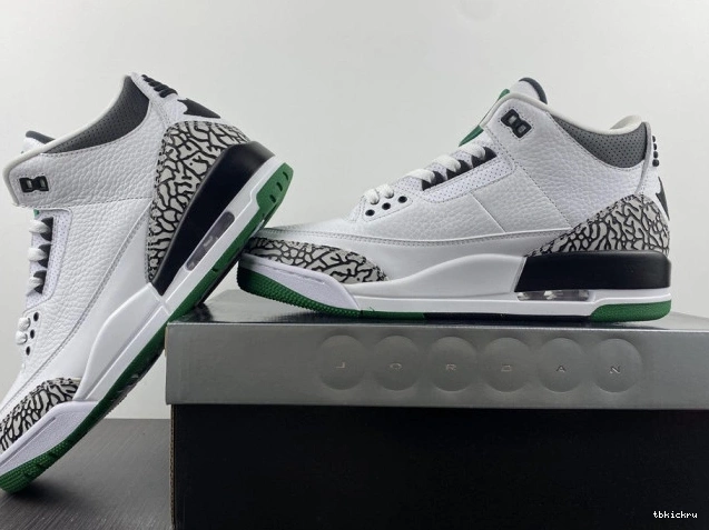 Cheap TBK Retro 3 White Crew Ducks Oregon Pit Jordan 594282233 0823
